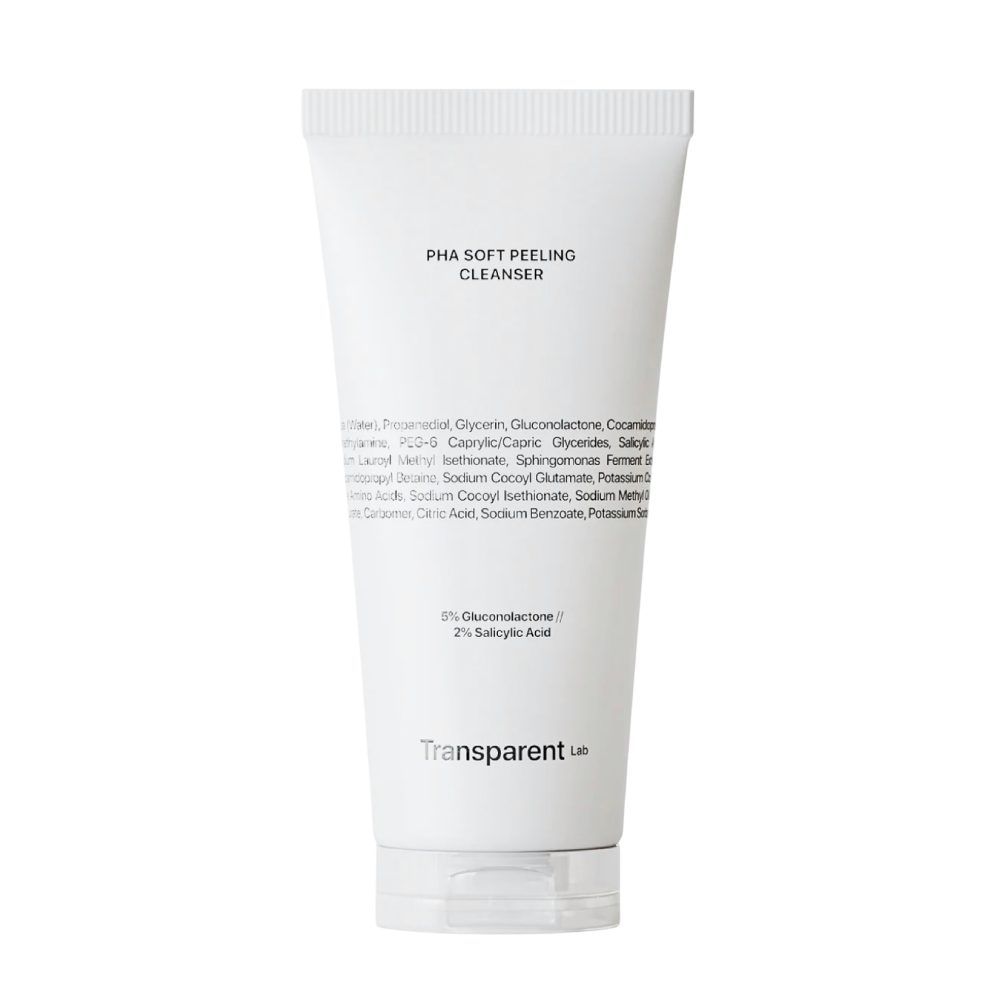Transparent Lab PHA Soft Peeling Cleanser 150 ml - Мультикислотний очисник для обличчя 